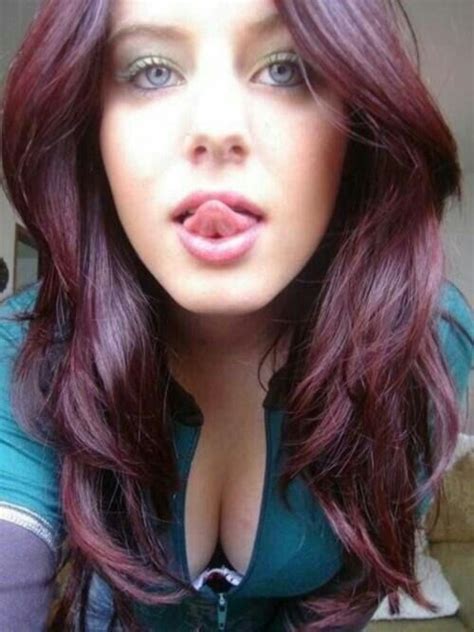Selfie Sexy Brunette Redhead Redheads
