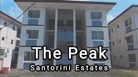 The Peak Santorini Estates Drive Through Youtube