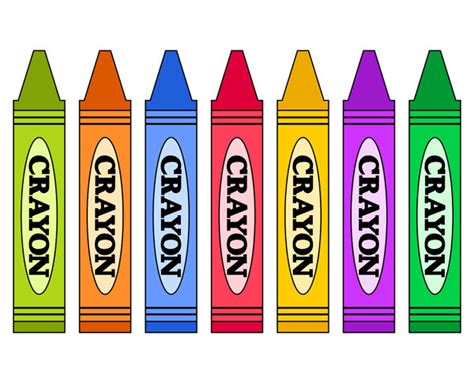 Images Of Crayons Clipart Best