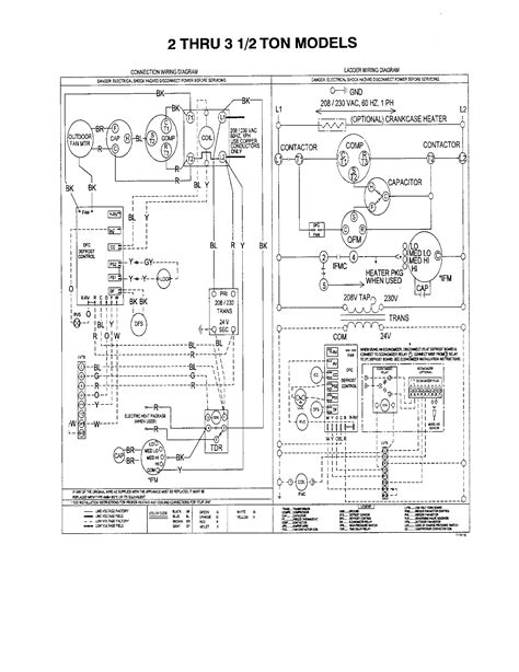 38 kb file type : Trane Weathertron Thermostat Wiring Diagram - Wiring Site ...