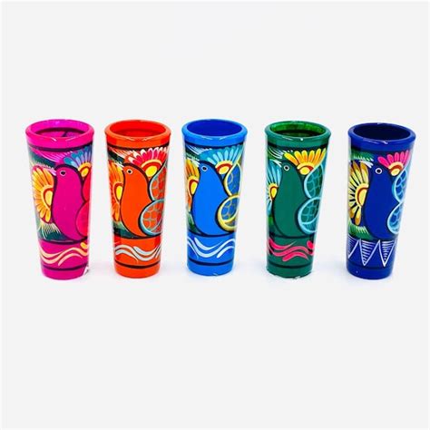 Painted Shot Glass Etsy