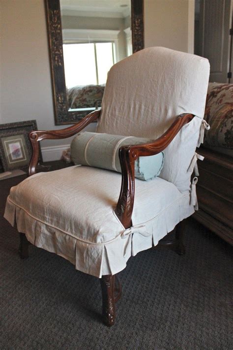 Now get one for your accent chairs. Linen Couch and Chair | Slipcovers for chairs, Furniture ...