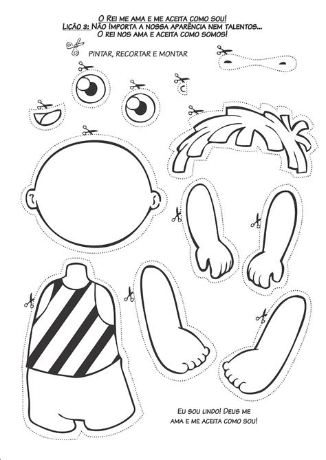 Joguinhos Para Imprimir E Montar