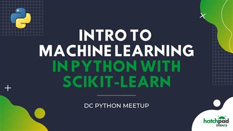 Introduction To Machine Learning With Python Scikit Learn Tutorial