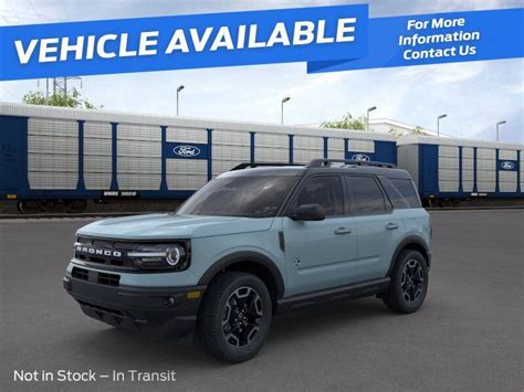 2023 Ford Bronco Sport Outer Banks New Ford Bronco For Sale In