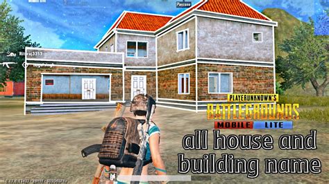 Pubg Mobile Lite All House And Building Name Squad House Youtube