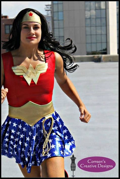 Wonder Woman Dress Ladies Custom Made Costume Super Hero Inspired