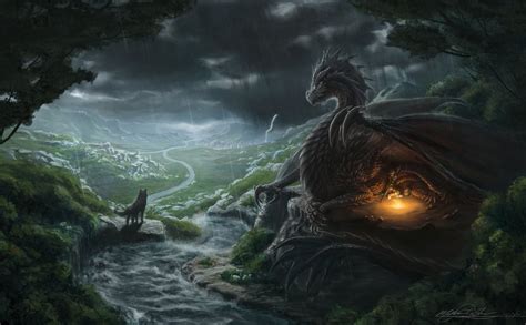 Fantasy Dragon 4k Ultra Hd Wallpaper By Matt Leblanc