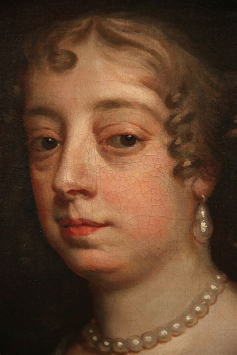 Attr To Sir Peter Lely 17th Century British Oil Painting Lady