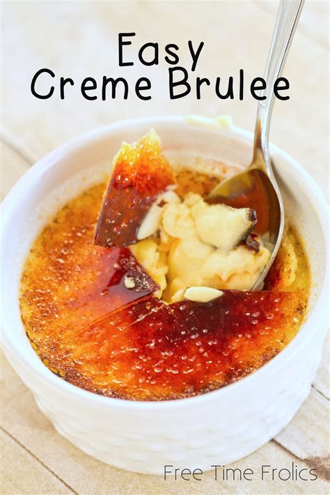 Easy Creme Brulee Recipe Easy Creme Brulee Recipe