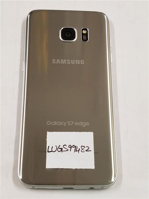 Samsung Galaxy S7 Edge Unlocked Silver 32gb Sm G935u Lugs99482