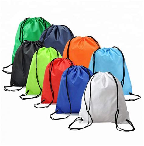 Custom Drawstring Bags Personalized Drawstring Pouches The One