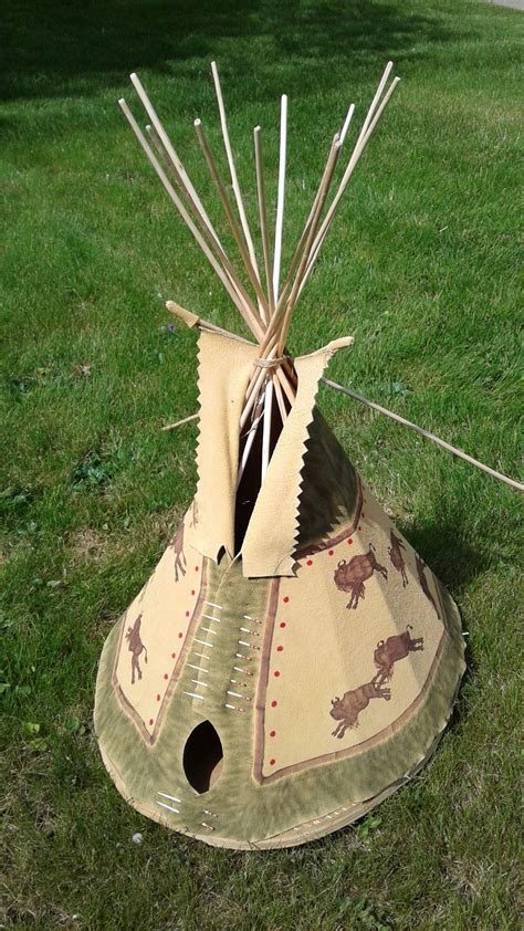 My Model Plains Tipi View 1 I Pinned The Cover Earlier This Is How