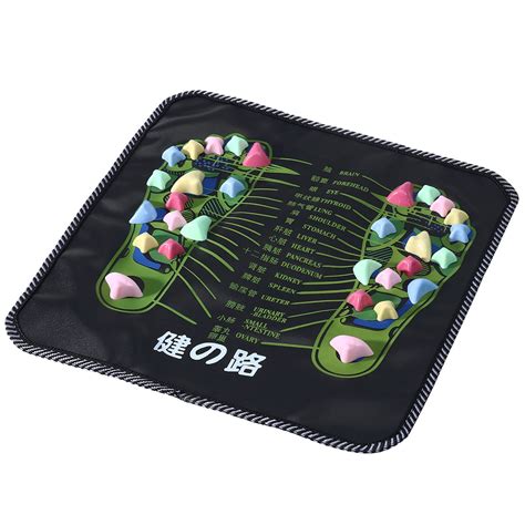 Nuolux Rosenice Reflexology Massage Mat Foot Stone Foot Leg Pain Reliever Walk Massager Mat