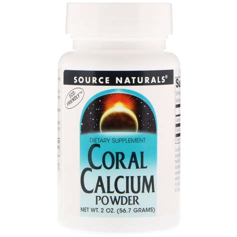 Source Naturals Coral Calcium Powder 2 Oz 567 G Iherb