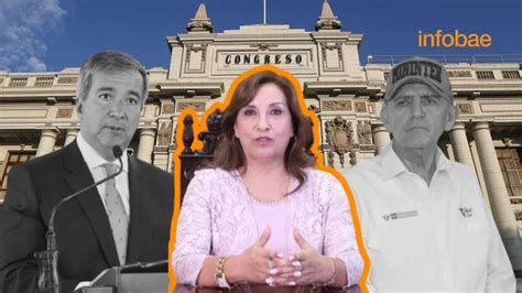 Congreso No Intimida A Dina Boluarte Ministros De Interior Y Transportes Continúan Pese A