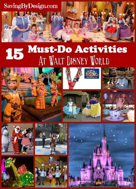 15 Fun Must Do Activities At Disney World Saving By Design