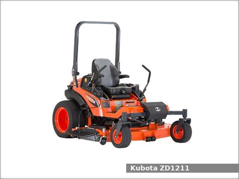 Kubota Zd1211 Zero Turn Mower Review And Specs Tractor Specs