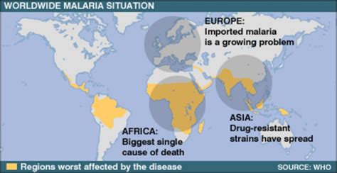 Malaria A Major Global Killer Bbc News