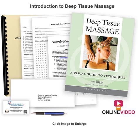 Deep Tissue Massage Online Home Study Course