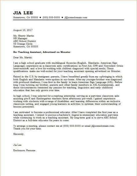 Use this example to create your new cover letter. Cover Letter Template Education - Resume Format