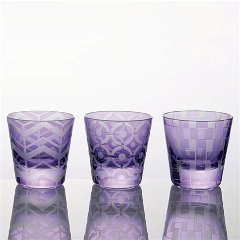 Artel Graphic Collection Vodka Glasses Lilac Set Of 6