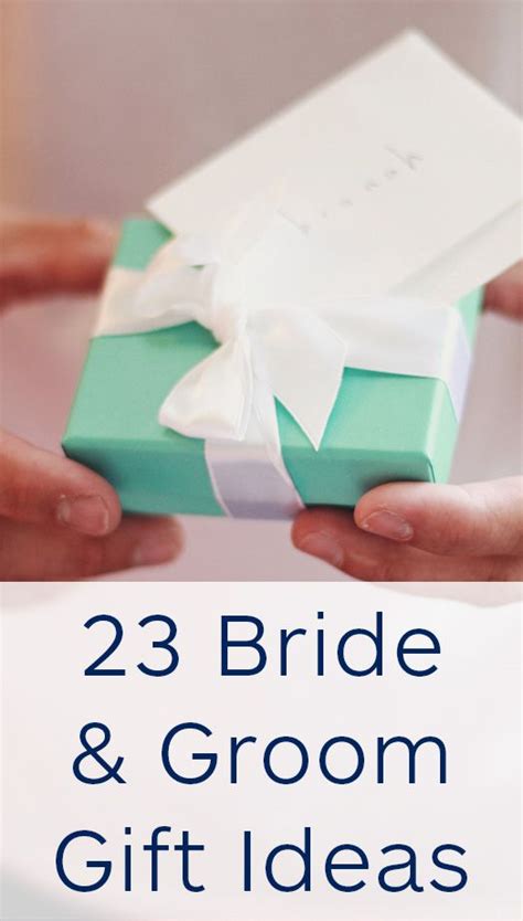 Celebrate the bride and the groom on their wedding day with this wedding gift ideas guide. 23 Presents for the Bride & Groom Gift Exchange | Bride ...