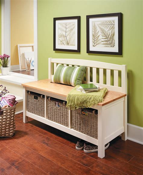Check spelling or type a new query. Mudroom Storage Bench | Woodworking Project | Woodsmith Plans