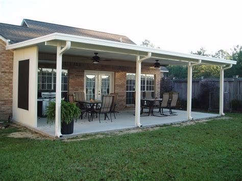 Metal Patio Roofs Aluminum Patio Roof Jans Covered Patio Design