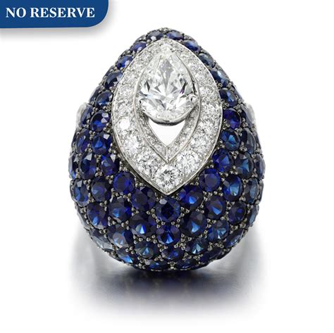 Graff Sapphire And Diamond Ring The Weekly Edit Fine Jewels