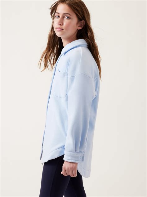 Athleta Girl RetroActive Oversized Shacket | Athleta