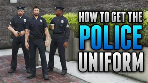 Gta 5 Online How To Wear Police Uniform In Free Roam How To Get The