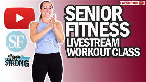 Full Body Seated And Standing Single Dumbbell Workout For Seniors Livestream Class YouTube