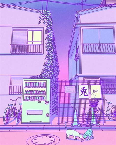 Purple Anime Aesthetic Wallpaper Desktop Purple Anime Aesthetic