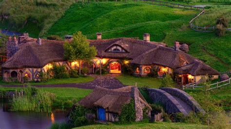Hobbiton The Real Hobbit Village In Matamata New Zealand Youtube