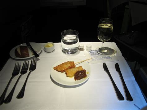 United Airlines Global First Class Flight 918 Washington Dulles London