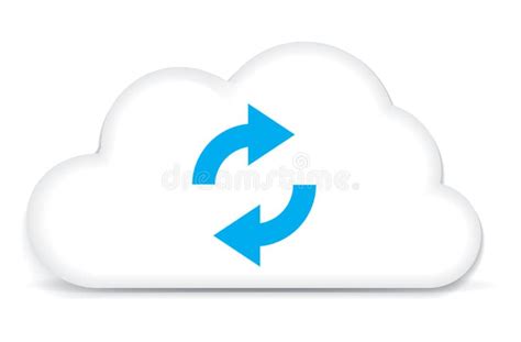 Illustration Icon Backup Cloud Symbol Stock Illustrations 11362