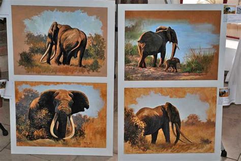 African Wildlife Art Exhibition With Images Africa Art African