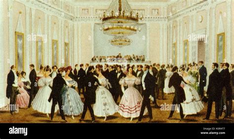 Walzer Dance Hall Der Goldenen Birn Anfang Des 19 Jahrhunderts
