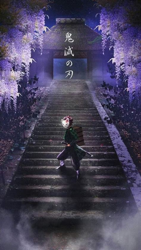 Tanjiro In 2020 Anime Wallpaper Anime Scenery Anime Demon