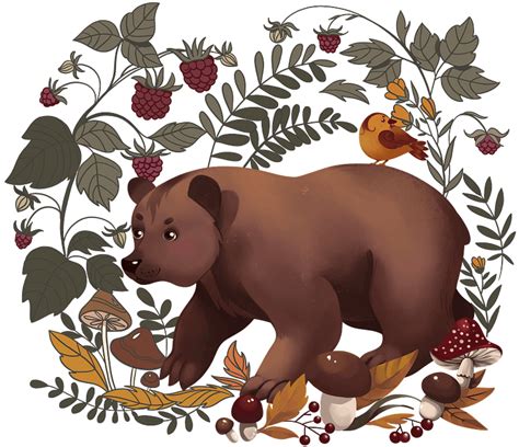 Bear In The Forest Clipart Free Download Transparent Png Creazilla