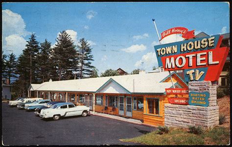 Bill Hoveys Town House Motel 1956 40 44 Saranac Ave La Flickr