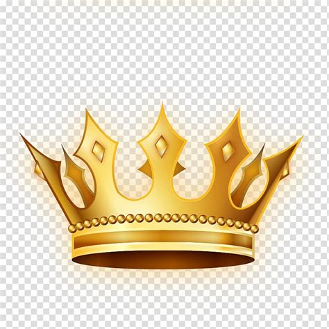 Gold Crown Crown Golden Crown Transparent Background PNG Clipart