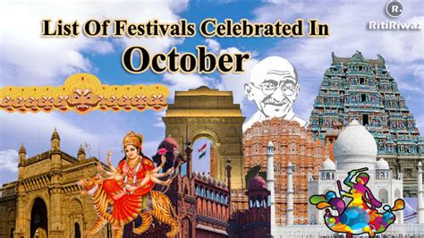 October Festivals Celebrated In India Ritiriwaz