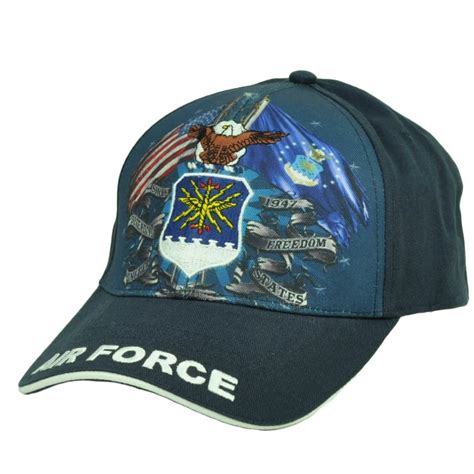 Us Air Force United States Sublimated Hat Cap Military Adjustable