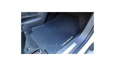 2018 Chevrolet Equinox OEM Black Front & Rear Rubber Floor Mats NEW | eBay
