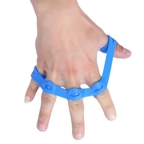 hot finger stretcher hand resistance bands hand extensor exerciser finger grip strengthener