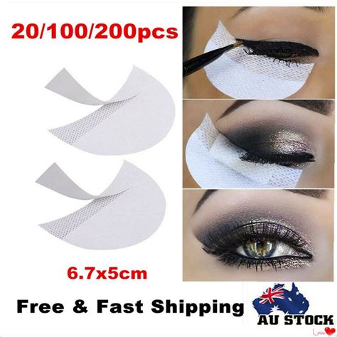 20100200x Eye Shadow Shields Eyelash Pad Under Winged Eyeliner