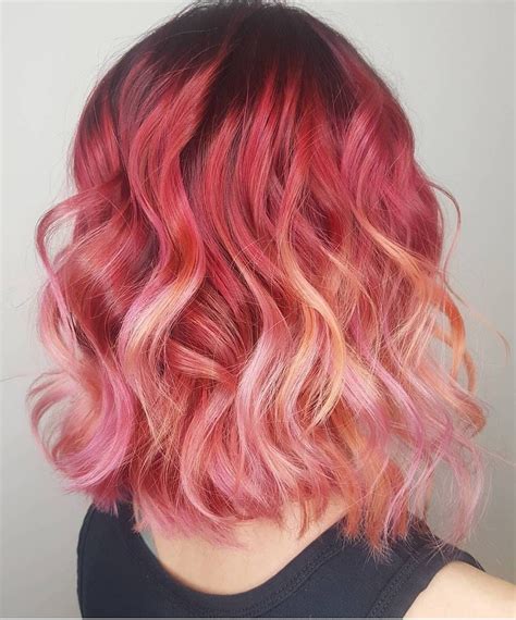 Vibrant Hair Colors Inspired By Fall Foliage Brit Co Vibrant