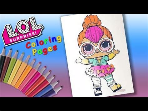 So can assure the most satisfying work professionally. LOL Doll Coloring Book #ForGirls Cosplay Club Neon Q T ...